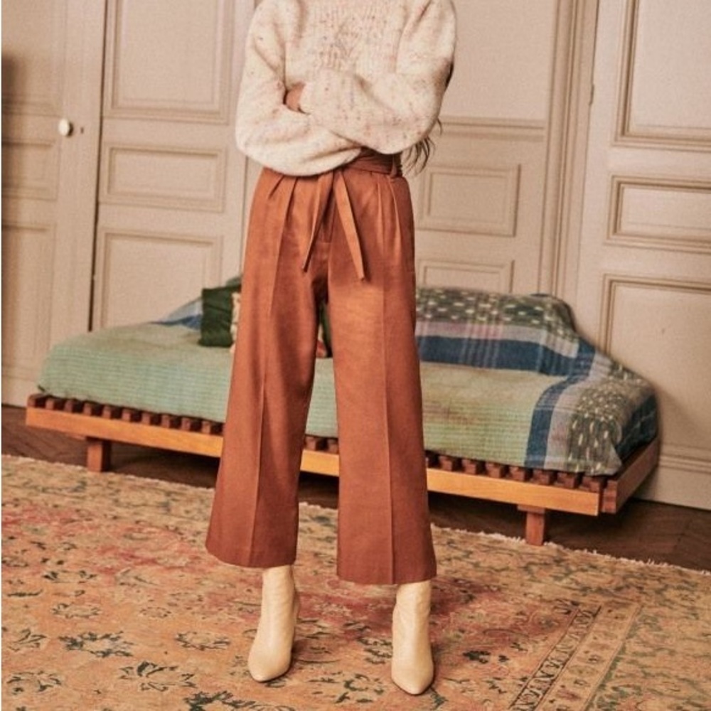 Sézane Pierre trouser, camel